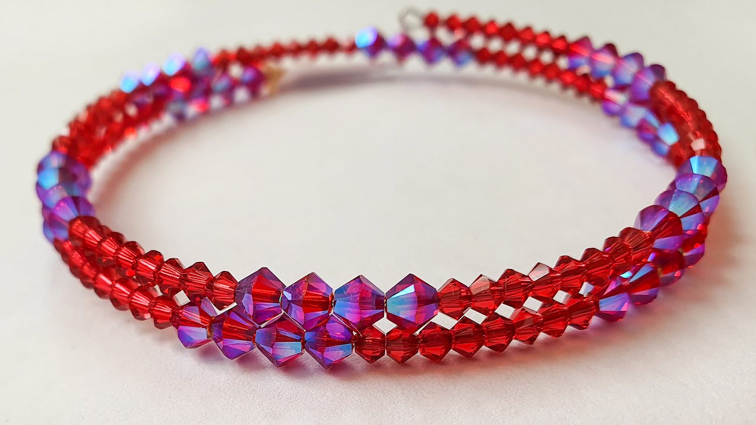 Bangle Swarovski Scarlet Aurore Boreale