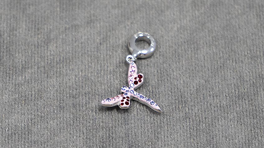 Swarovski BeCharmed Dragonfly Pink – 186553 – 18mm