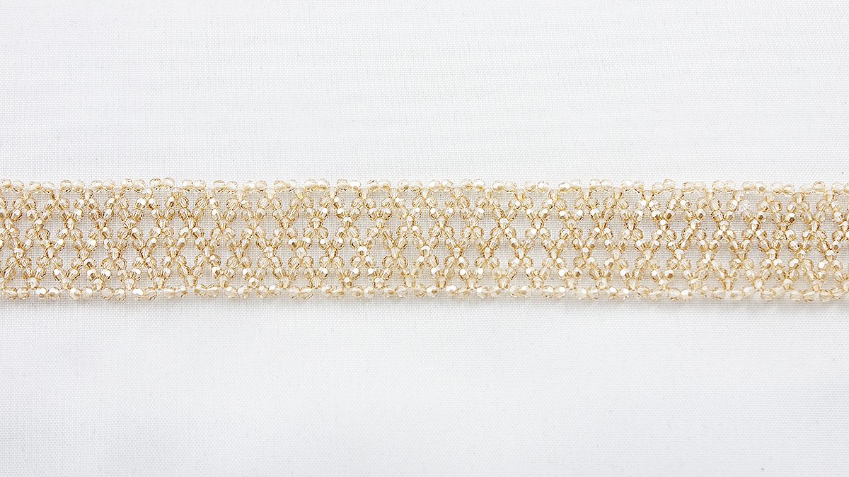 Bratara Cusuta Swarovski Golden Goddess