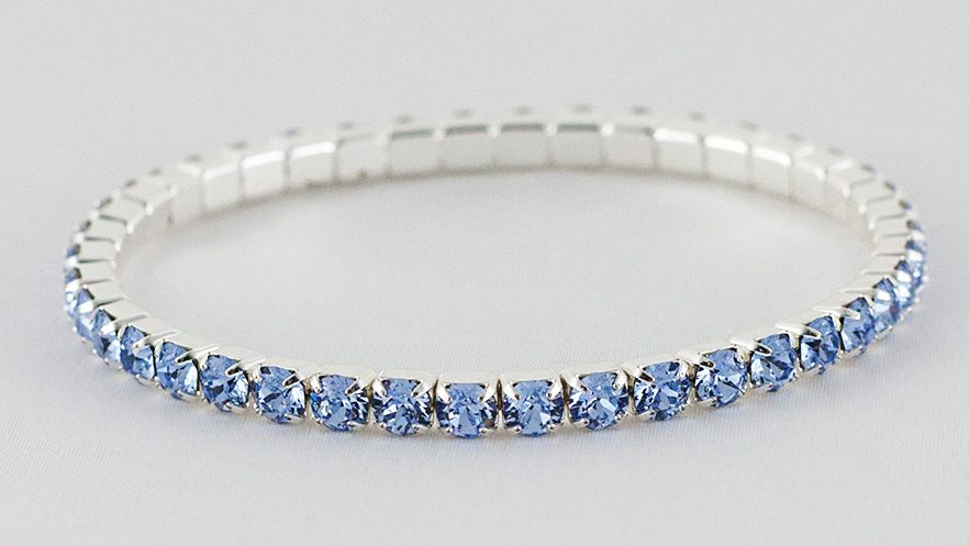 Bratara Elastica Light Sapphire RH