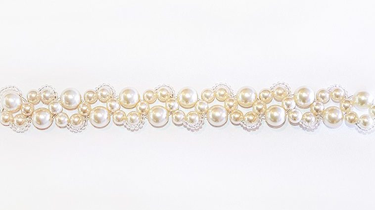 Bratara Swarovski Golden Waves Bridal