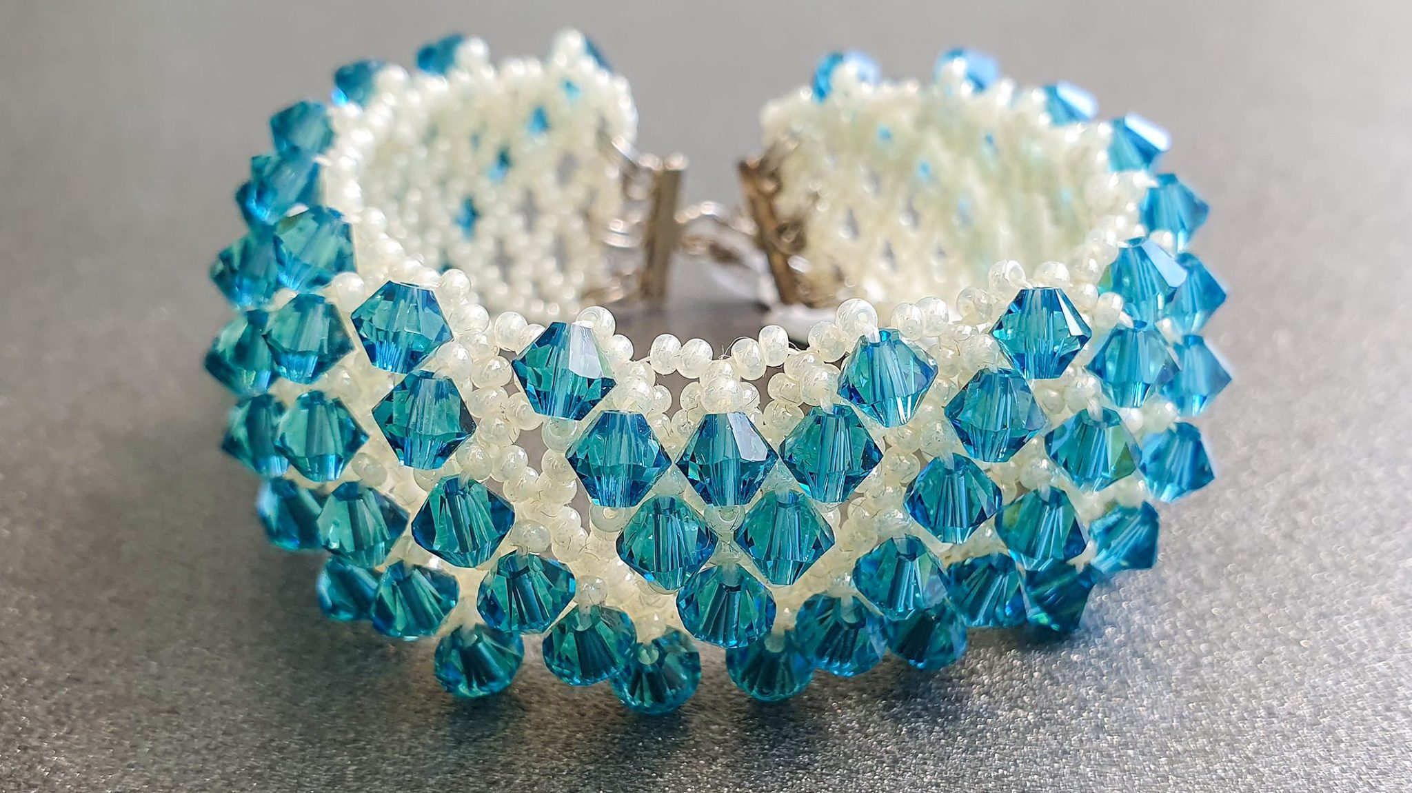 Bratara Statement Swarovski Indicolite