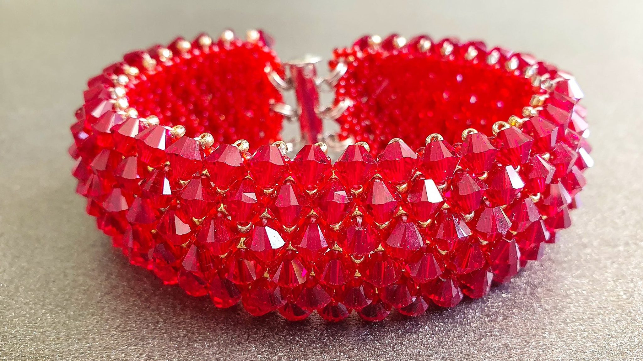 Bratara Statement Swarovski Siam