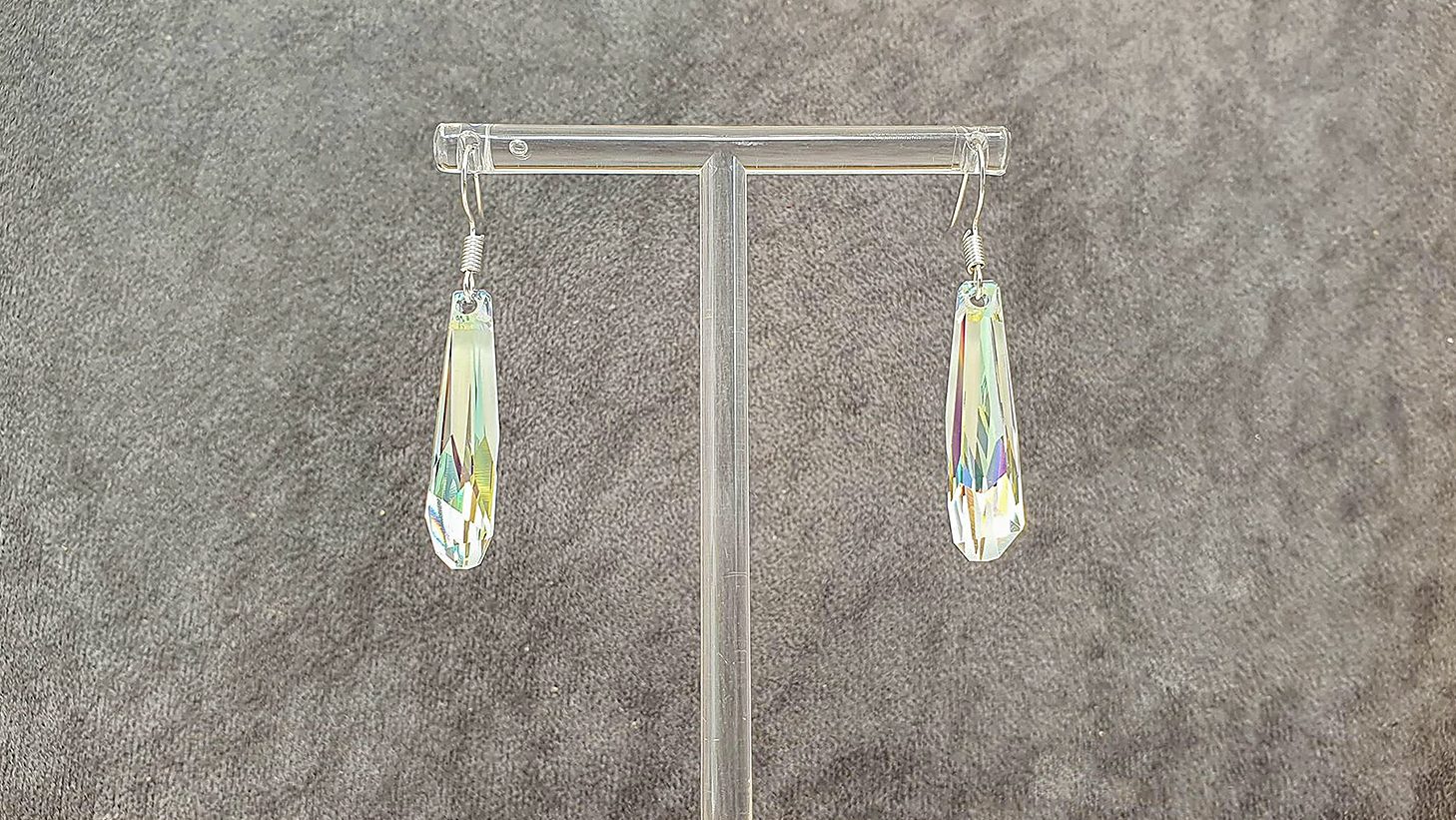 Cercei Swarovski Crystalactite Aurore Boreale