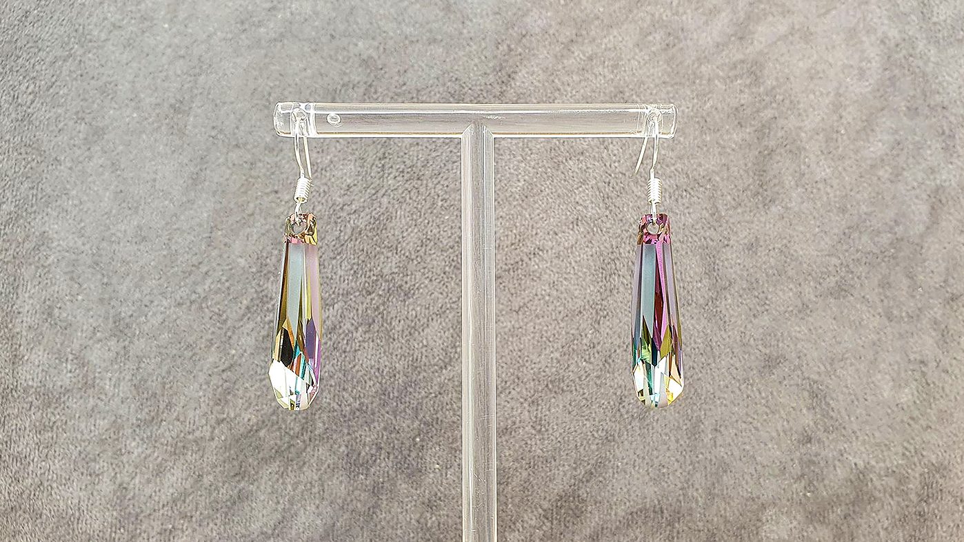 Cercei Swarovski Crystalactite Vitrail Light