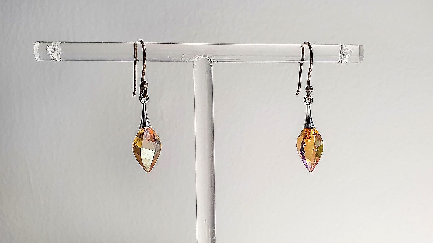 Cercei Swarovski Metallic Sunshine (Small)