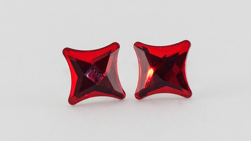 Cercei Swarovski Starlet Siam