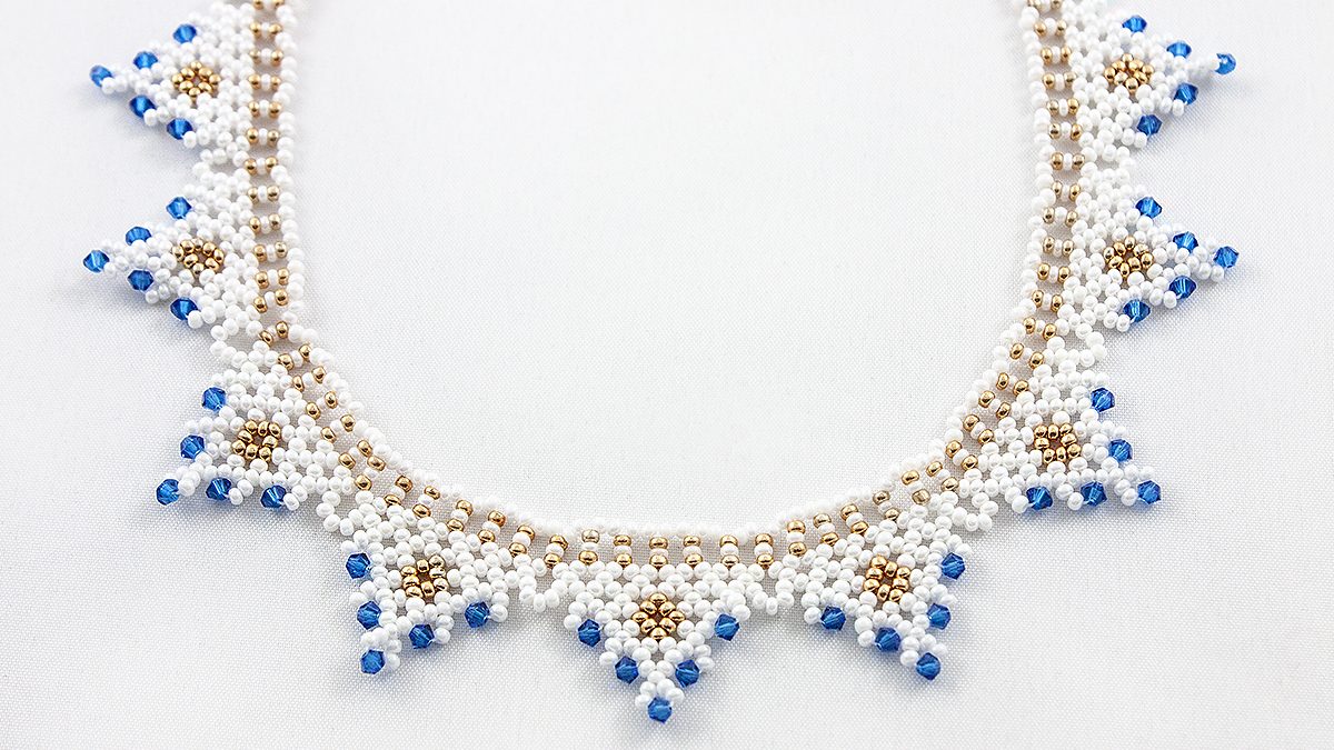 Colier Statement Swarovski Capri