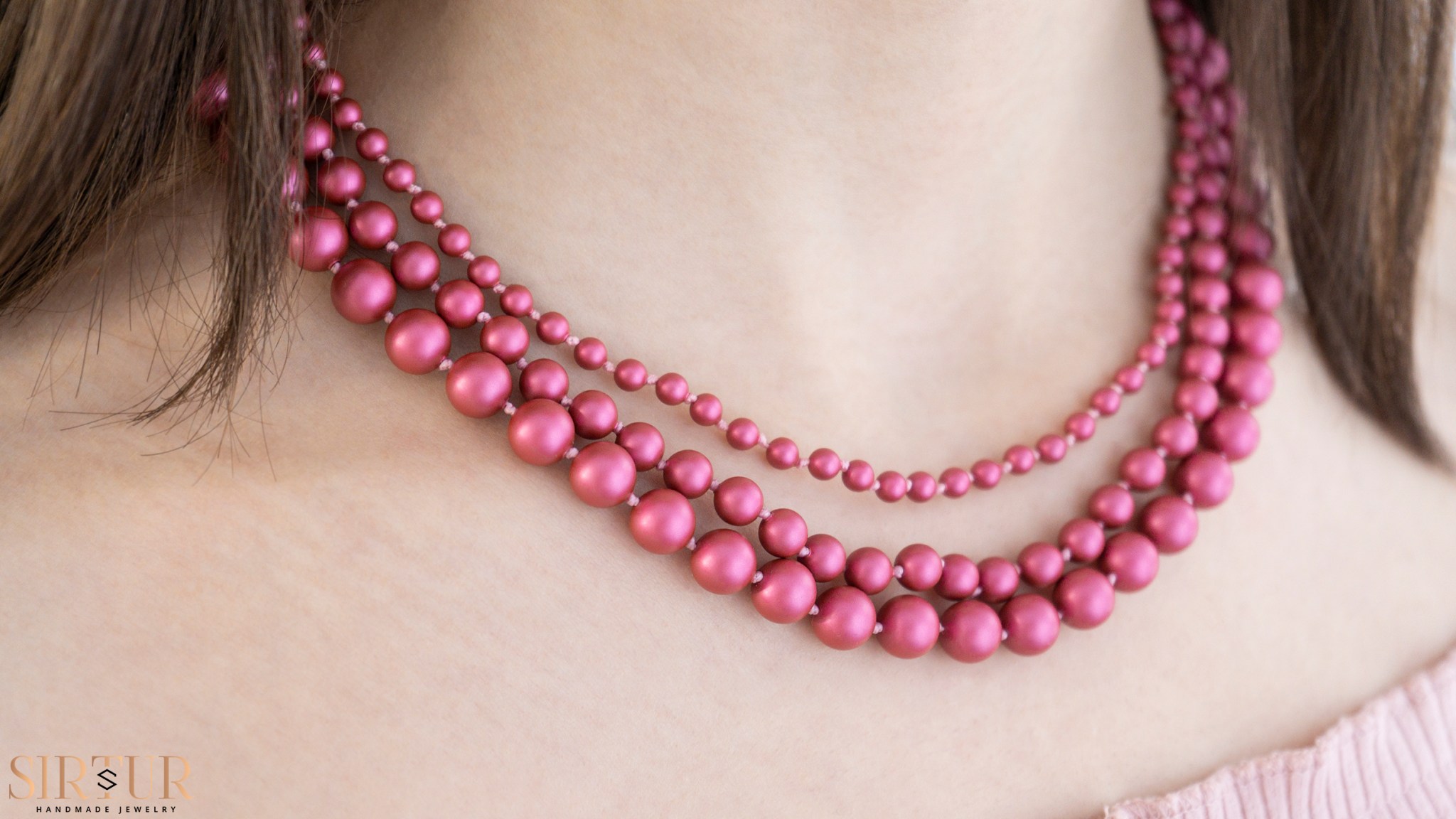 Colier *Swarovski* Perle Mulberry