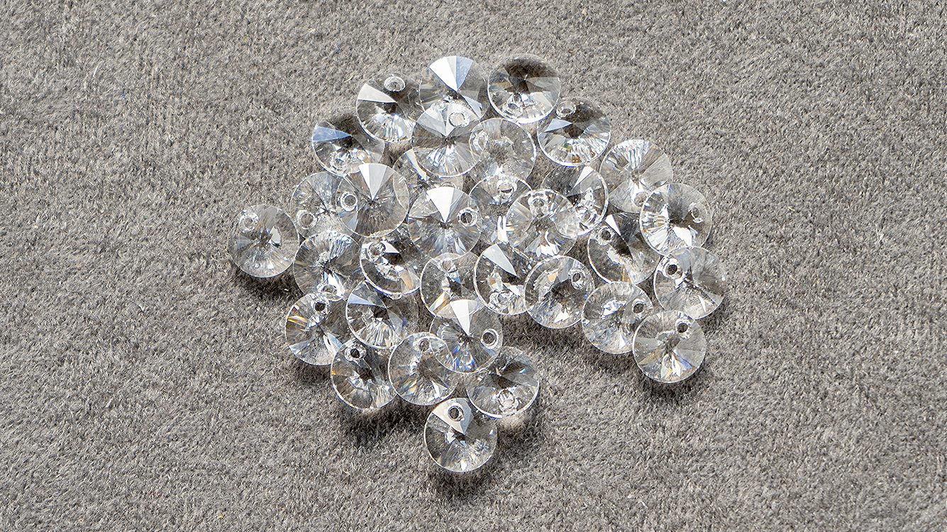 Crystal Pendant Element 6428, Xilion Crystal 8mm