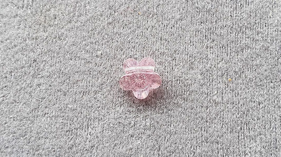 Margea Flower Bead, 5744, Rose, 8mm