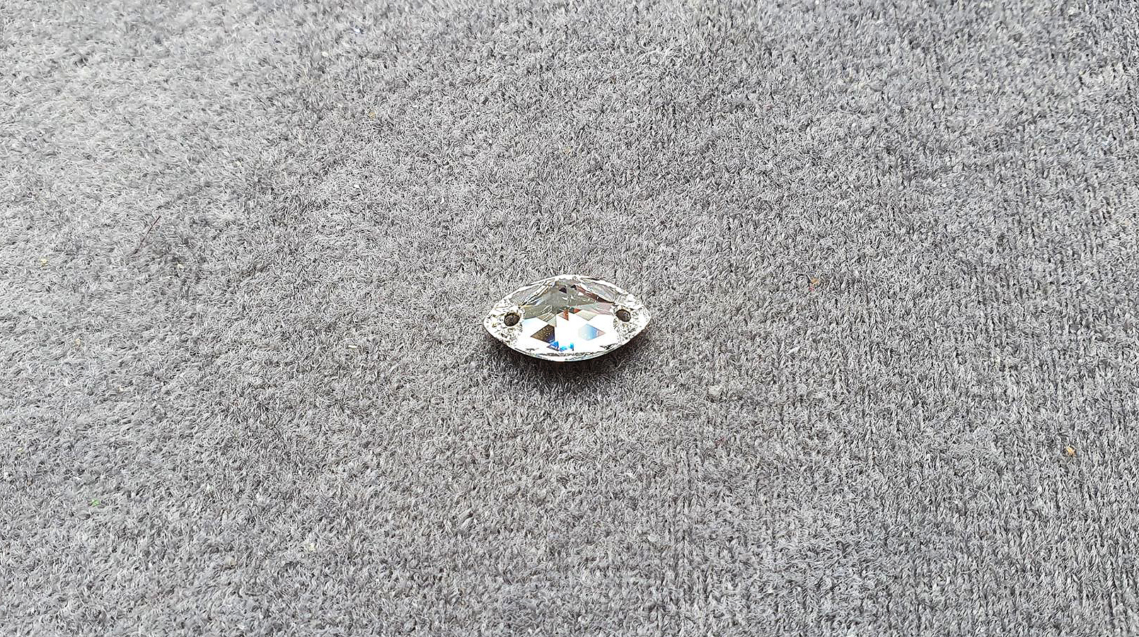 Swarovski Sew-On Stone 3223 Crystal 12x6mm