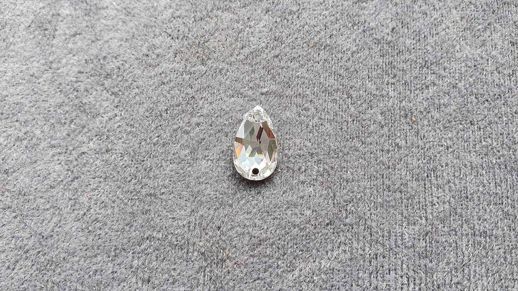 Swarovski Sew-On Stone 3230 Crystal 12x7mm