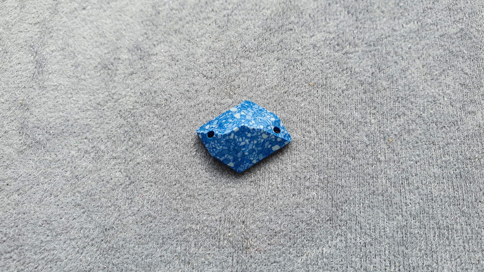 Swarovski Sew-On Stone 3265/B Cosmic Marbled Blue 20x16mm